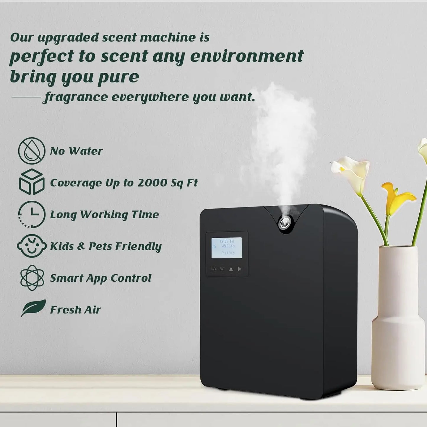 Transform Your Home with a Smart, Waterless Aromatherapy Experience