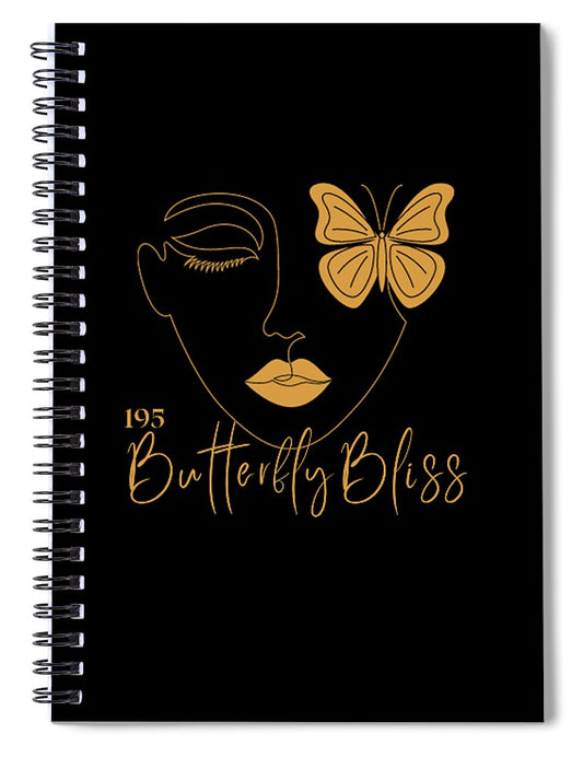 Butterfly Bliss Merch - Spiral Notebook