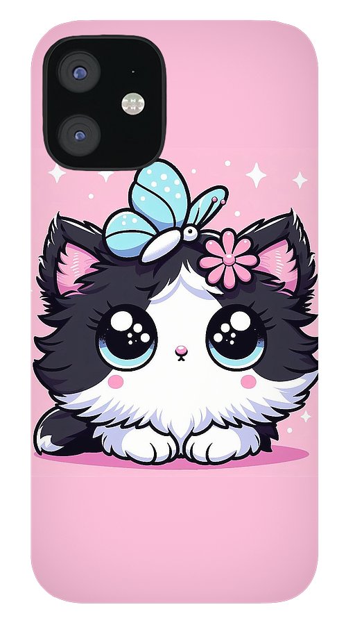 Butterfly Kitty - Phone Case