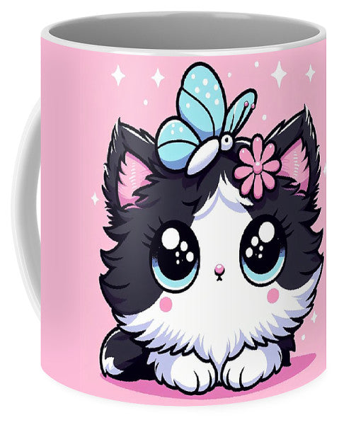 Butterfly Kitty - Mug
