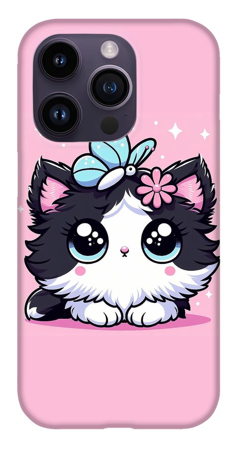 Butterfly Kitty - Phone Case